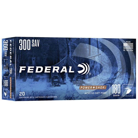 FED CLASSIC 300SAV 180GR HI-SHOK SP 20/10 - Ammunition